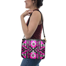 Load image into Gallery viewer, Chiefs Mountain Sunset Small Shoulder Bag (Model 1710) Small Shoulder Bag (1710) e-joyer 
