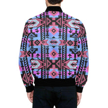 Load image into Gallery viewer, Chiefs Mountain Sunset Unisex Heavy Bomber Jacket with Quilted Lining All Over Print Quilted Jacket for Men (H33) e-joyer 
