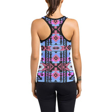 Load image into Gallery viewer, Chiefs Mountain Sunset Women&#39;s Racerback Tank Top (Model T60) Racerback Tank Top (T60) e-joyer 
