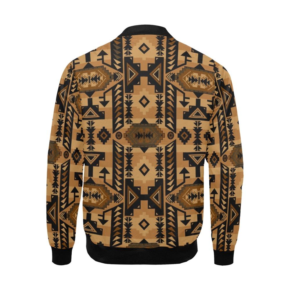 Chiefs Mountain Tan All Over Print Bomber Jacket for Men (Model H19) All Over Print Bomber Jacket for Men (H19) e-joyer 