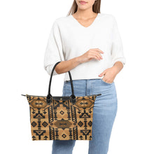 Load image into Gallery viewer, Chiefs Mountain Tan Single-Shoulder Lady Handbag (Model 1714) bag e-joyer 
