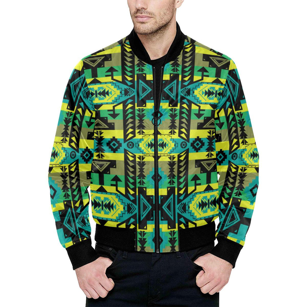 Chiefs Mountain Unisex Heavy Bomber Jacket with Quilted Lining All Over Print Quilted Jacket for Men (H33) e-joyer 