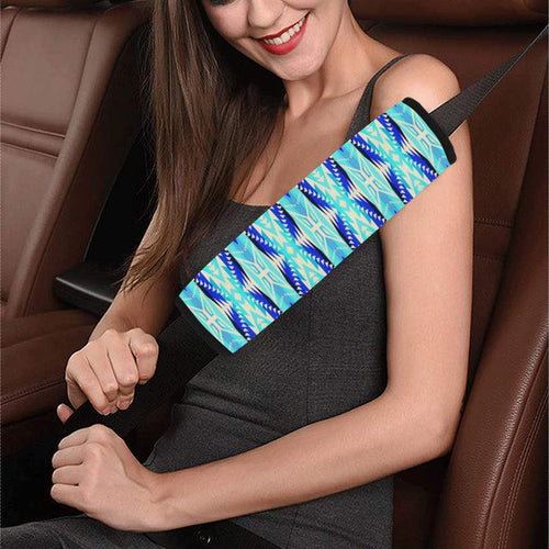 Coastal War Party Car Seat Belt Cover 7''x12.6'' Car Seat Belt Cover 7''x12.6'' e-joyer 