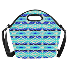 Load image into Gallery viewer, Coastal War Party Neoprene Lunch Bag/Large (Model 1669) Neoprene Lunch Bag/Large (1669) e-joyer 
