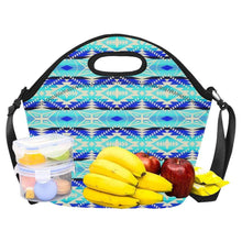 Load image into Gallery viewer, Coastal War Party Neoprene Lunch Bag/Large (Model 1669) Neoprene Lunch Bag/Large (1669) e-joyer 
