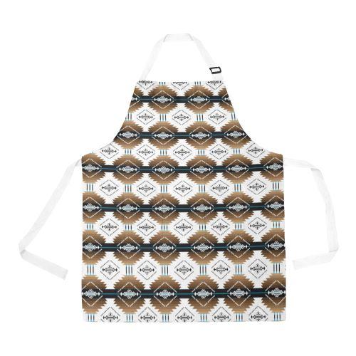 Cofitichequi White All Over Print Apron All Over Print Apron e-joyer 