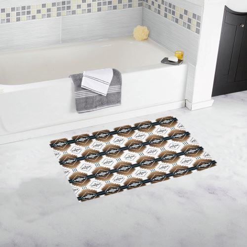 Cofitichequi White Bath Rug 16''x 28'' Bath Rug 16''x 28'' e-joyer 