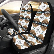 Load image into Gallery viewer, Cofitichequi White Car Seat Covers (Set of 2) Car Seat Covers e-joyer 
