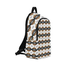 Load image into Gallery viewer, Cofitichequi White Fabric Backpack for Adult (Model 1659) Casual Backpack for Adult (1659) e-joyer 
