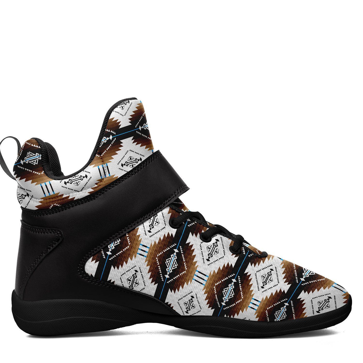 Cofitichequi White Ipottaa Basketball / Sport High Top Shoes - Black Sole 49 Dzine 