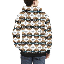 Load image into Gallery viewer, Cofitichequi White Kids&#39; All Over Print Hoodie (Model H38) Kids&#39; AOP Hoodie (H38) e-joyer 
