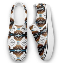 Load image into Gallery viewer, Cofitichequi White Otoyimm Canvas Slip On Shoes 49 Dzine 
