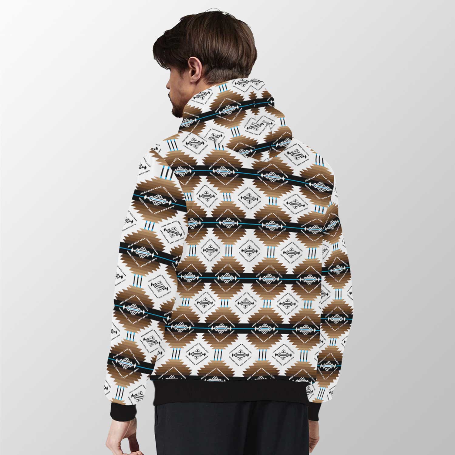 Cofitichequi White Sherpa Hoodie 49 Dzine 