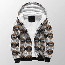 Load image into Gallery viewer, Cofitichequi White Sherpa Hoodie 49 Dzine 
