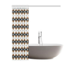 Load image into Gallery viewer, Cofitichequi White Shower Curtain 60&quot;x72&quot; Shower Curtain 60&quot;x72&quot; e-joyer 
