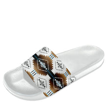 Load image into Gallery viewer, Cofitichequi White Slide Sandals 49 Dzine 
