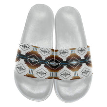 Load image into Gallery viewer, Cofitichequi White Slide Sandals 49 Dzine 
