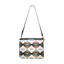 Load image into Gallery viewer, Cofitichequi White Small Shoulder Bag (Model 1710) Small Shoulder Bag (1710) e-joyer 
