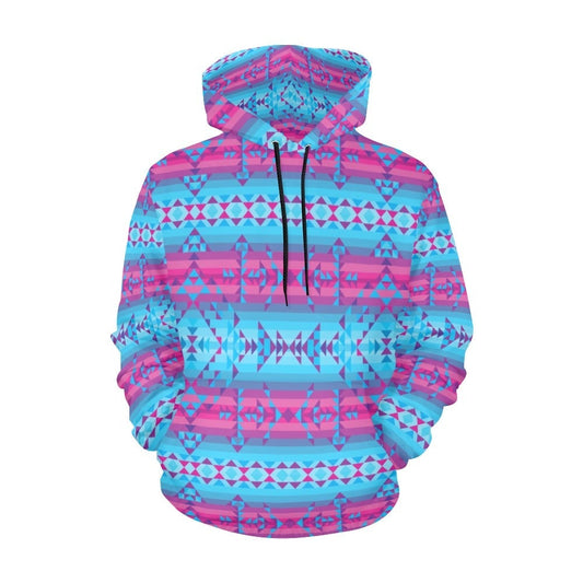 Cool Frost All Over Print Hoodie for Men (USA Size) (Model H13) All Over Print Hoodie for Men (H13) e-joyer 