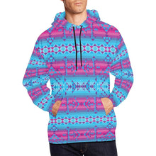 Load image into Gallery viewer, Cool Frost All Over Print Hoodie for Men (USA Size) (Model H13) All Over Print Hoodie for Men (H13) e-joyer 
