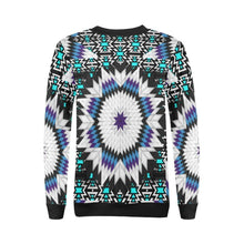 Load image into Gallery viewer, Cool Sky Star All Over Print Crewneck Sweatshirt for Women (Model H18) Crewneck Sweatshirt for Women (H18) e-joyer 
