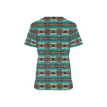 Load image into Gallery viewer, Cree Confederacy All Over Print Scrub Top Scrub Top e-joyer 
