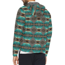 Load image into Gallery viewer, Cree Confederacy All Over Print Windbreaker for Unisex (Model H23) All Over Print Windbreaker for Men (H23) e-joyer 
