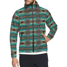 Load image into Gallery viewer, Cree Confederacy All Over Print Windbreaker for Unisex (Model H23) All Over Print Windbreaker for Men (H23) e-joyer 
