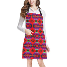 Load image into Gallery viewer, Cree Confederacy Chicken Dance All Over Print Apron All Over Print Apron e-joyer 
