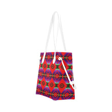 Load image into Gallery viewer, Cree Confederacy Chicken Dance Clover Canvas Tote Bag (Model 1661) Clover Canvas Tote Bag (1661) e-joyer 
