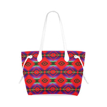 Load image into Gallery viewer, Cree Confederacy Chicken Dance Clover Canvas Tote Bag (Model 1661) Clover Canvas Tote Bag (1661) e-joyer 
