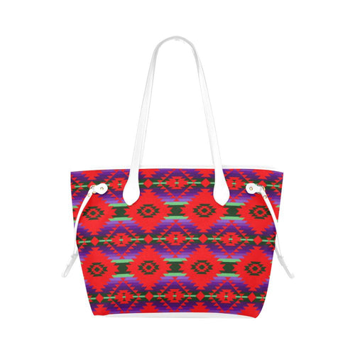 Cree Confederacy Chicken Dance Clover Canvas Tote Bag (Model 1661) Clover Canvas Tote Bag (1661) e-joyer 