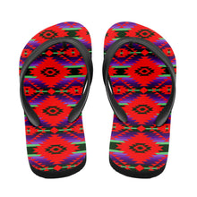 Load image into Gallery viewer, Cree Confederacy Chicken Dance Flip Flops 49 Dzine 
