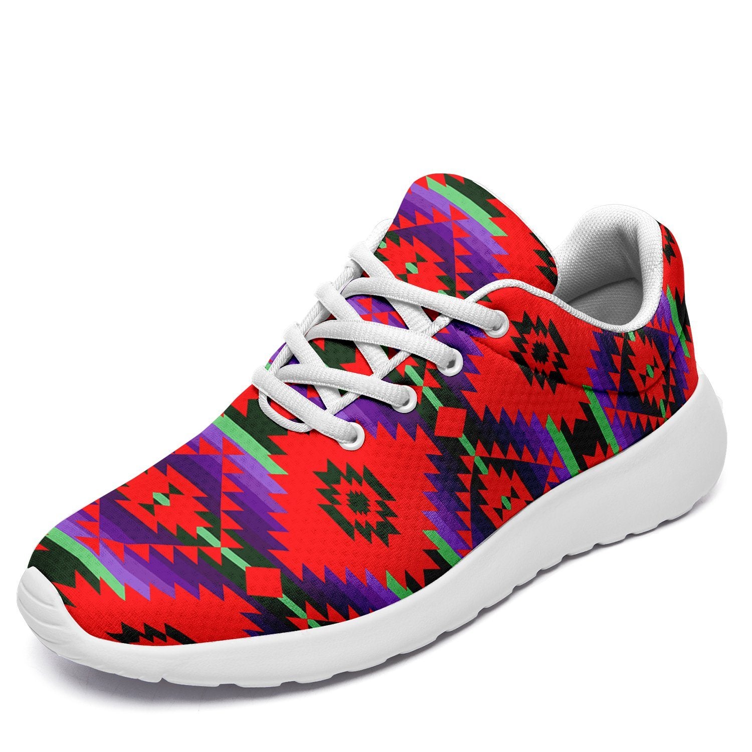 Cree Confederacy Chicken Dance Ikkaayi Sport Sneakers 49 Dzine US Women 4.5 / US Youth 3.5 / EUR 35 White Sole 