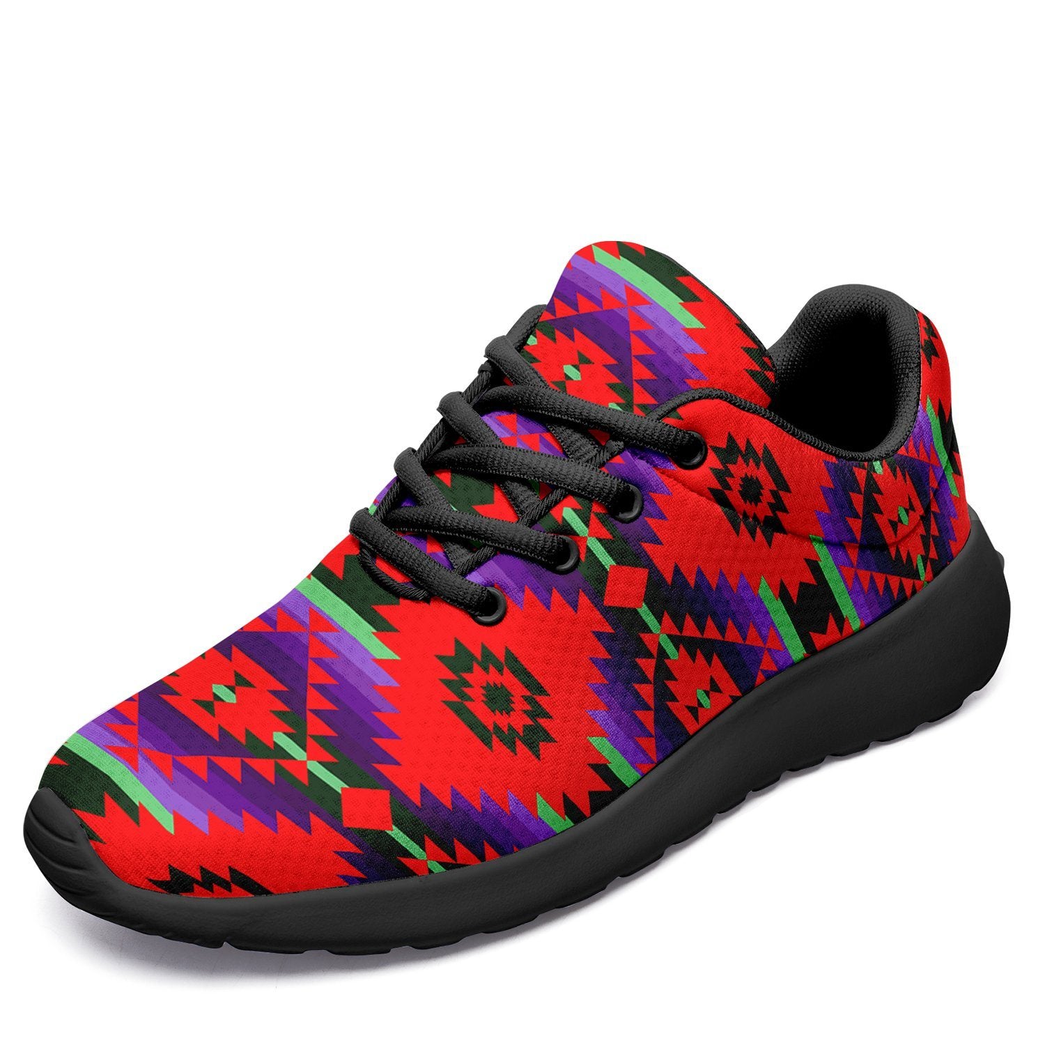 Cree Confederacy Chicken Dance Ikkaayi Sport Sneakers 49 Dzine US Women 6 / US Youth 5 / EUR 37 Black Sole 