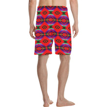 Load image into Gallery viewer, Cree Confederacy Chicken Dance Men&#39;s All Over Print Casual Shorts (Model L23) Men&#39;s Casual Shorts (L23) e-joyer 
