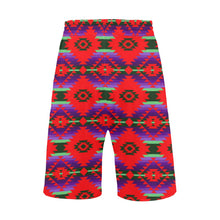 Load image into Gallery viewer, Cree Confederacy Chicken Dance Men&#39;s All Over Print Casual Shorts (Model L23) Men&#39;s Casual Shorts (L23) e-joyer 
