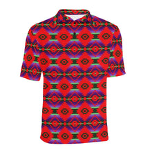 Load image into Gallery viewer, Cree Confederacy Chicken Dance Men&#39;s All Over Print Polo Shirt (Model T55) Men&#39;s Polo Shirt (Model T55) e-joyer 
