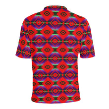 Load image into Gallery viewer, Cree Confederacy Chicken Dance Men&#39;s All Over Print Polo Shirt (Model T55) Men&#39;s Polo Shirt (Model T55) e-joyer 
