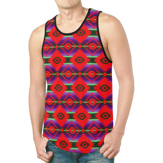 Cree Confederacy Chicken Dance New All Over Print Tank Top for Men (Model T46) New All Over Print Tank Top for Men (T46) e-joyer 