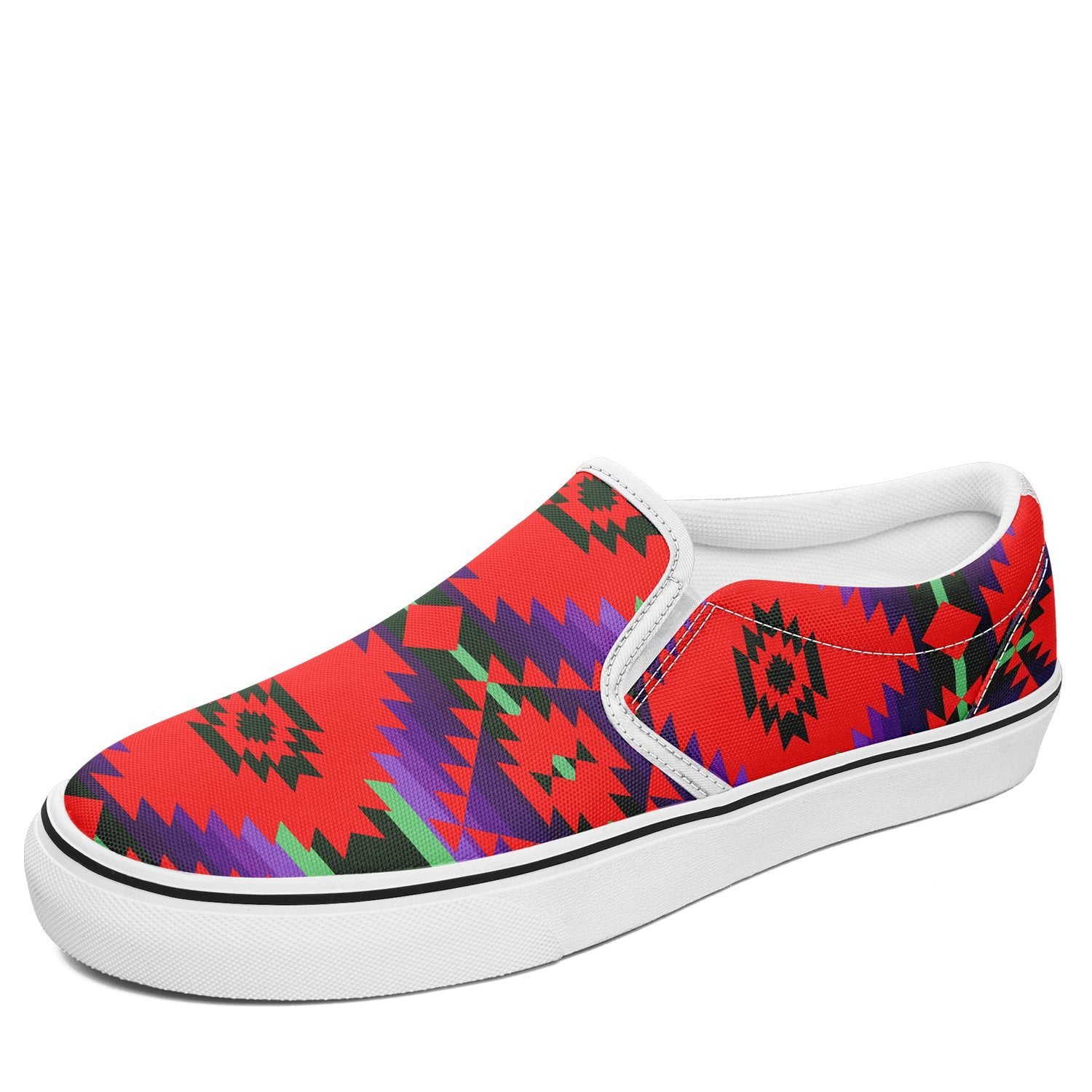 Cree Confederacy Chicken Dance Otoyimm Canvas Slip On Shoes 49 Dzine 