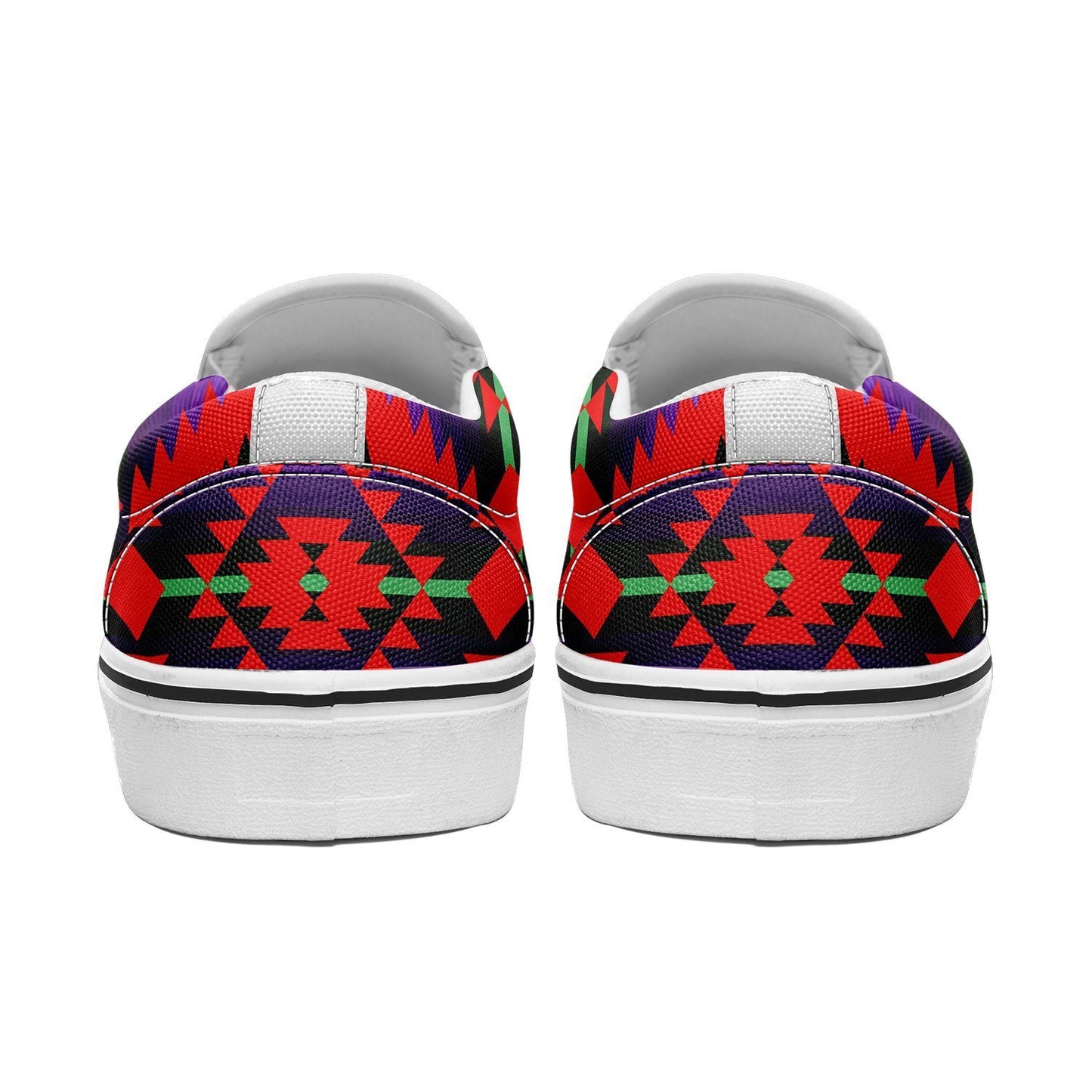 Cree Confederacy Chicken Dance Otoyimm Kid's Canvas Slip On Shoes 49 Dzine 