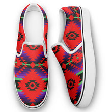 Load image into Gallery viewer, Cree Confederacy Chicken Dance Otoyimm Kid&#39;s Canvas Slip On Shoes 49 Dzine 
