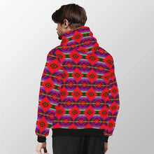 Load image into Gallery viewer, Cree Confederacy Chicken Dance Sherpa Hoodie 49 Dzine 
