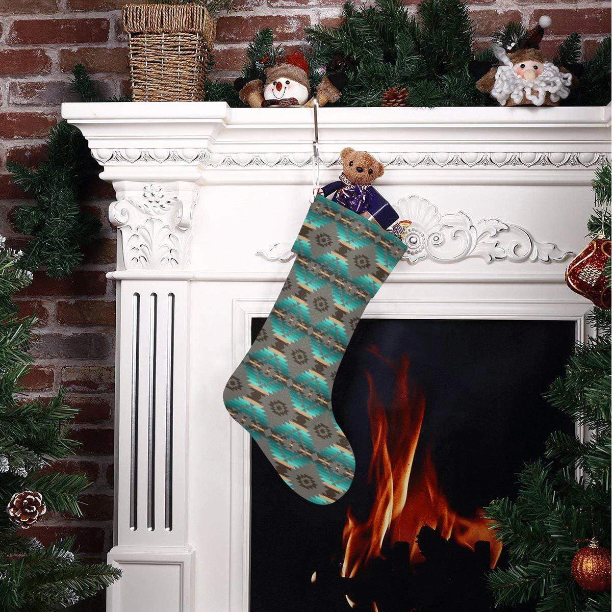 Cree Confederacy Christmas Stocking Christmas Stocking e-joyer 