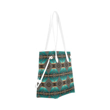 Load image into Gallery viewer, Cree Confederacy Clover Canvas Tote Bag (Model 1661) Clover Canvas Tote Bag (1661) e-joyer 
