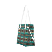 Load image into Gallery viewer, Cree Confederacy Clover Canvas Tote Bag (Model 1661) Clover Canvas Tote Bag (1661) e-joyer 
