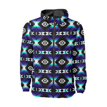 Load image into Gallery viewer, Cree Confederacy Midnight All Over Print Windbreaker for Unisex (Model H23) All Over Print Windbreaker for Men (H23) e-joyer 
