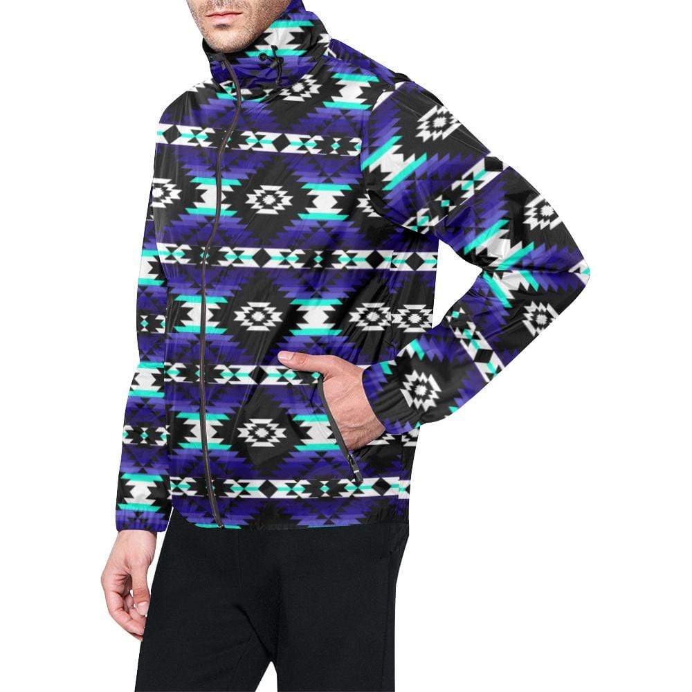 Cree Confederacy Midnight All Over Print Windbreaker for Unisex (Model H23) All Over Print Windbreaker for Men (H23) e-joyer 