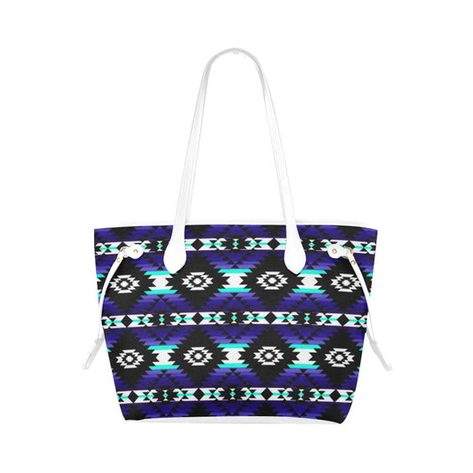 Cree Confederacy Midnight Clover Canvas Tote Bag (Model 1661) Clover Canvas Tote Bag (1661) e-joyer 